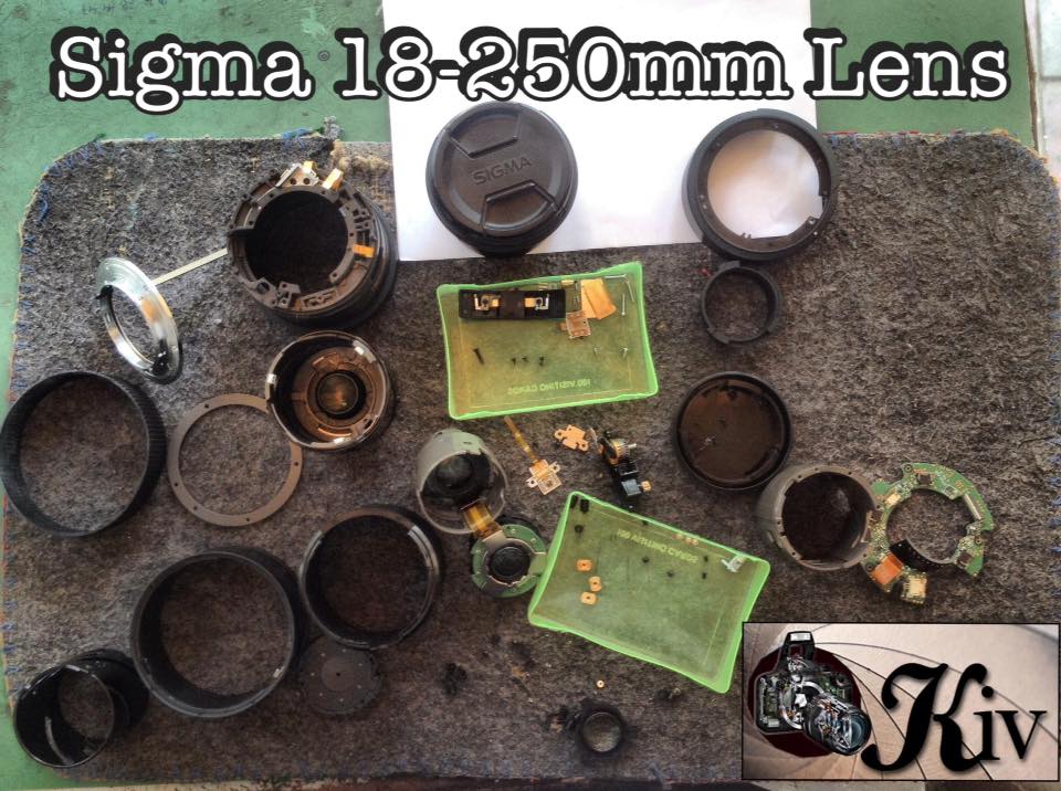 Repair Of Sigma 18-250mm Lens