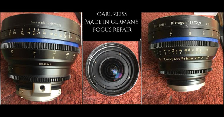 Repair of Carl Zeiss lens