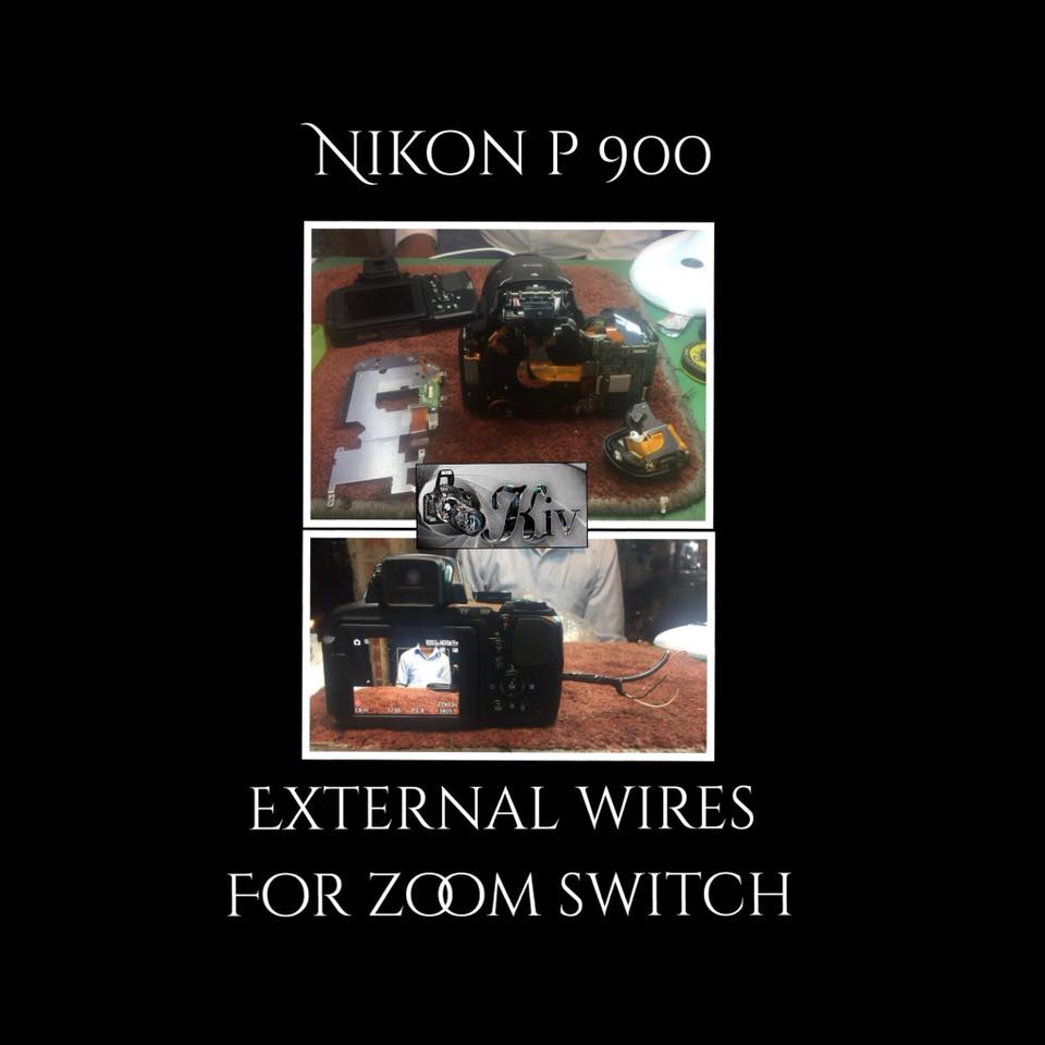 External Wires for Nikon P900