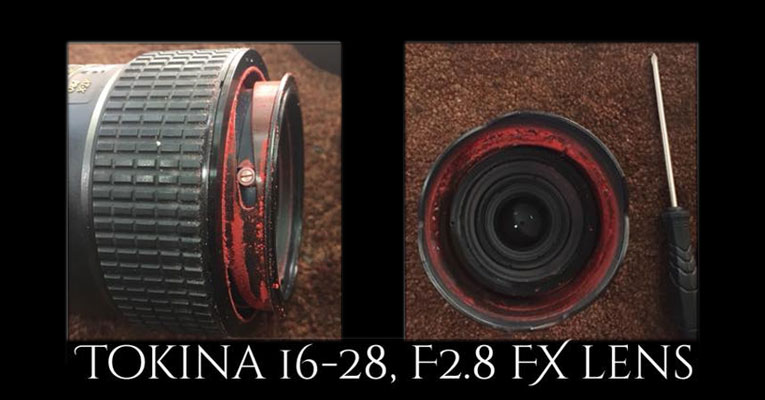 Repair of Tokina 16-28mm