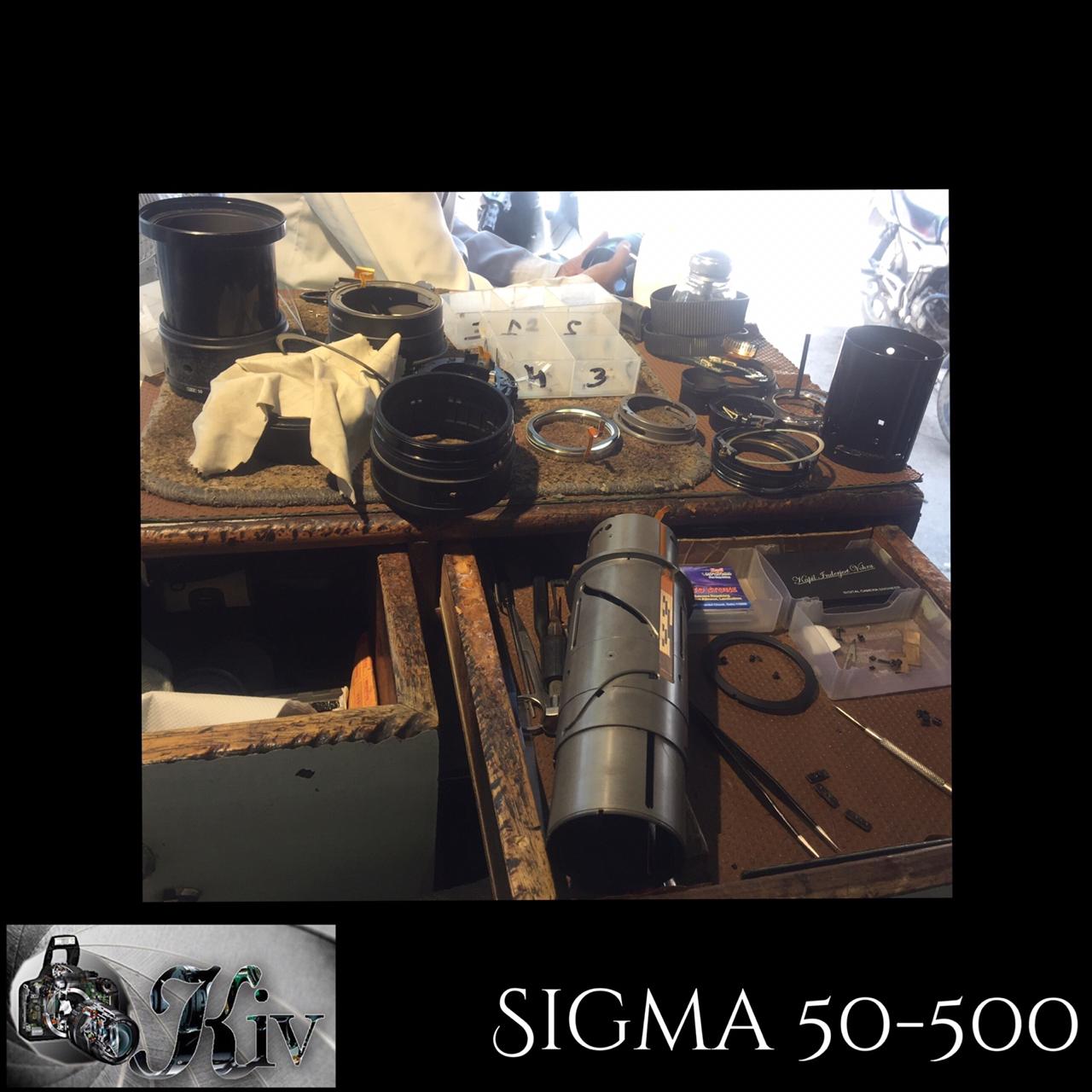 Sigma 50-500 mm telephoto lens